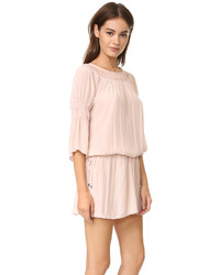 Розовое шелковое платье от Ramy Brook