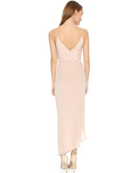 Розовое шелковое платье от Zimmermann