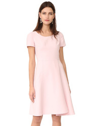 Розовое шерстяное платье от Salvatore Ferragamo