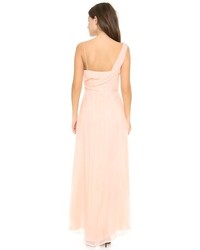 Розовое шифоновое вечернее платье от Jill Stuart
