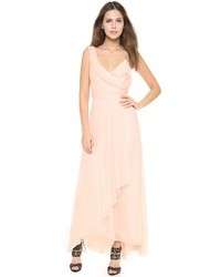Розовое шифоновое вечернее платье от Jill Stuart