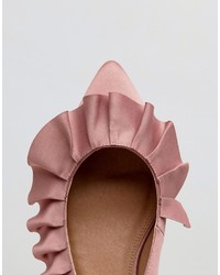 Розовые балетки от Asos