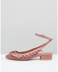 Розовые балетки от Asos