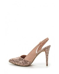 Розовые босоножки на каблуке от Marco Tozzi