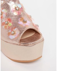 Женские розовые босоножки от Daisy Street