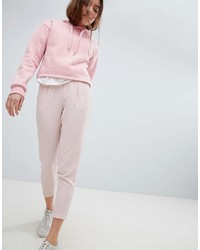 Женские розовые брюки-галифе от Bershka