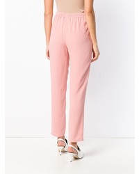 Женские розовые брюки-галифе от RED Valentino