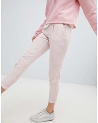 Женские розовые брюки-галифе от Bershka