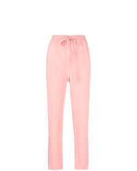 Женские розовые брюки-галифе от RED Valentino