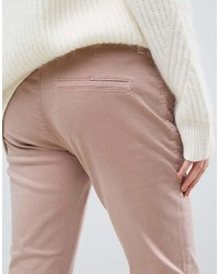 Женские розовые брюки-галифе от Selected