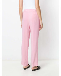 Женские розовые брюки-галифе от Twin-Set