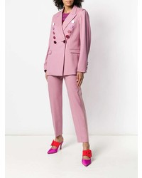 Женские розовые брюки-галифе от Marco De Vincenzo