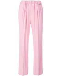 Женские розовые брюки-галифе от Twin-Set