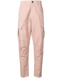 Розовые брюки карго от Stone Island Shadow Project