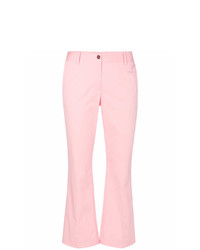 Розовые брюки-клеш от Alberto Biani