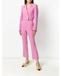 Розовые брюки-клеш от MSGM