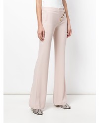 Розовые брюки-клеш от Chloé