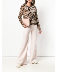 Розовые брюки-клеш от Ermanno Scervino