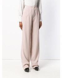 Розовые брюки-клеш от Lardini