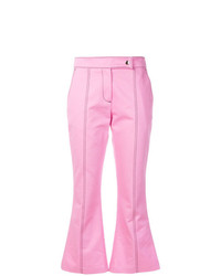 Розовые брюки-клеш от MSGM