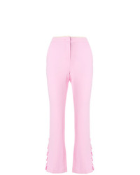 Розовые брюки-клеш от N°21