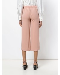 Розовые брюки-кюлоты от P.A.R.O.S.H.