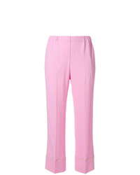 Розовые брюки-кюлоты от N°21