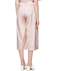 Розовые брюки-кюлоты от Edit