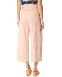 Розовые брюки-кюлоты от Edun