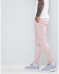 Розовые брюки чинос от ASOS DESIGN