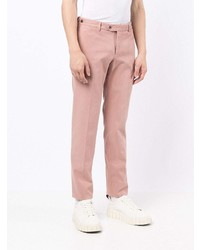 Розовые брюки чинос от Pt01