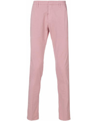 Розовые брюки чинос от Dondup