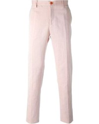 Розовые брюки чинос от Etro