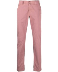 Розовые брюки чинос от Jacob Cohen
