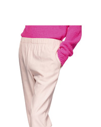 Розовые брюки чинос от Tibi