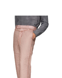 Розовые брюки чинос от Craig Green
