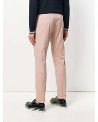 Розовые брюки чинос от Paul Smith