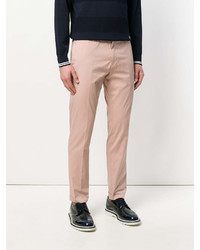 Розовые брюки чинос от Paul Smith