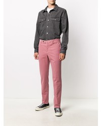 Розовые брюки чинос от Pt01