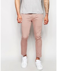 Мужские розовые брюки от Asos