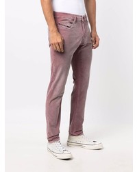 Мужские розовые вельветовые джинсы от Diesel