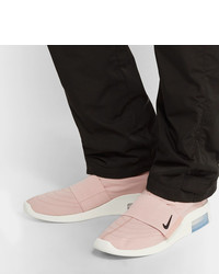 Мужские розовые высокие кеды от Nike