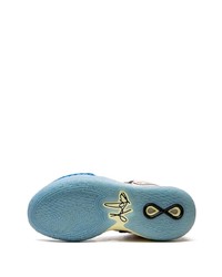 Мужские розовые высокие кеды от Nike