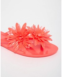 Розовые вьетнамки от Melissa