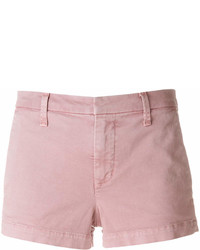 Женские розовые джинсовые шорты от J Brand