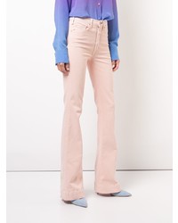 Розовые джинсы-клеш от Mcguire Denim