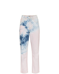 Женские розовые джинсы с принтом от Ashley Williams