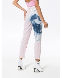 Женские розовые джинсы с принтом от Ashley Williams