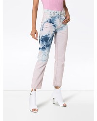 Женские розовые джинсы с принтом от Ashley Williams