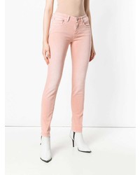 Розовые джинсы скинни от Closed